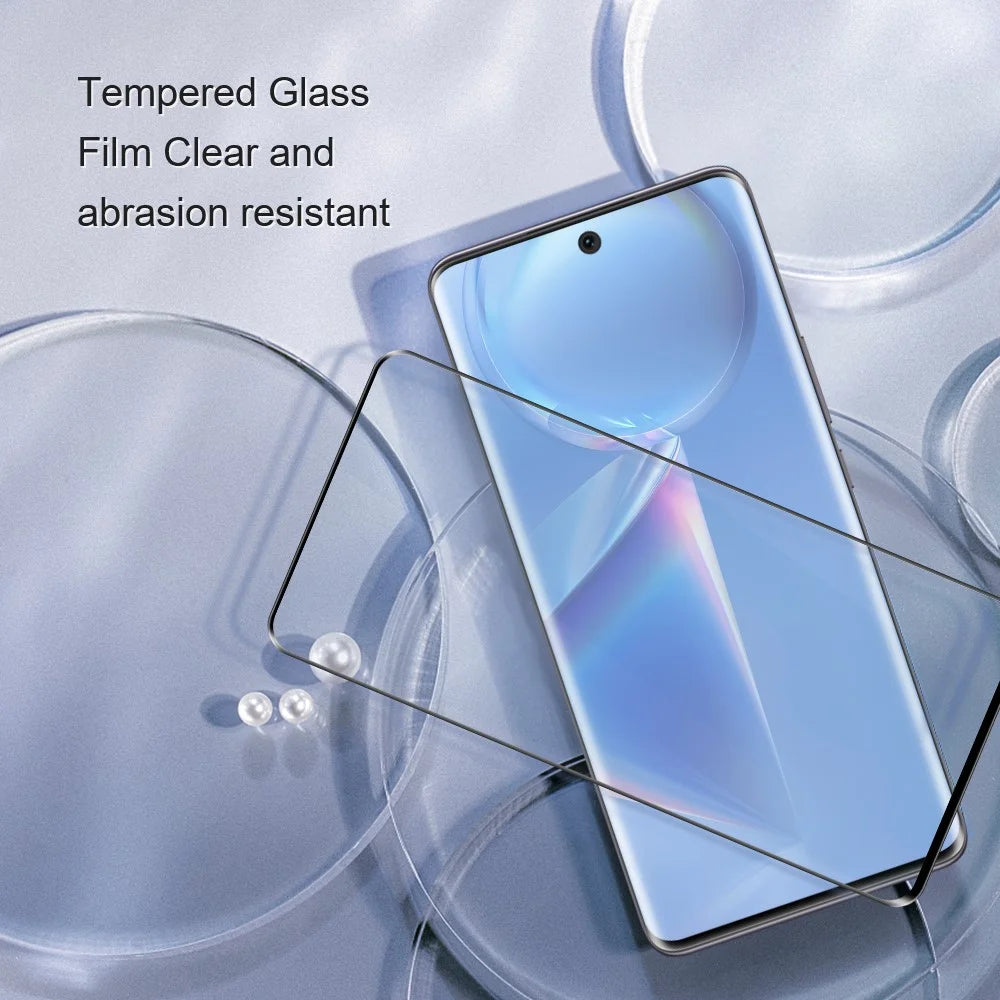 AMORUS For Honor Magic8 Pro 5G  Full Screen Protector 3D Curved Full Glue Tempered Glass Film - 7