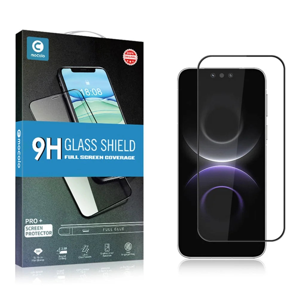 MOCOLO Tempered Glass For Huawei Mate 80 Pro  /  80 Full Screen Anti-Shatter Silk Printing Full Glue Tempered Glass Film - 6
