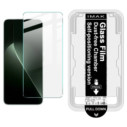 IMAK H Series For Honor GT Tempered Glass Screen Protector Easy Installation Film with Auto Dust-Remove Tool - Transparent Kit (NOT Complete Covering) (Fingerprint Unlock) - 1