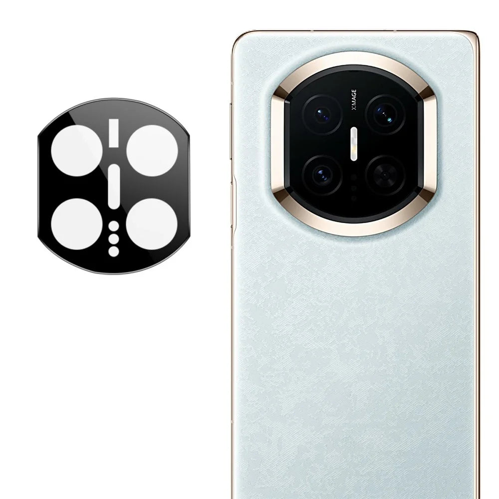 IMAK For Huawei Mate X7 Tempered Glass Full Cover Camera Lens Protector with Self Positioning Frame (Black Version) - 2
