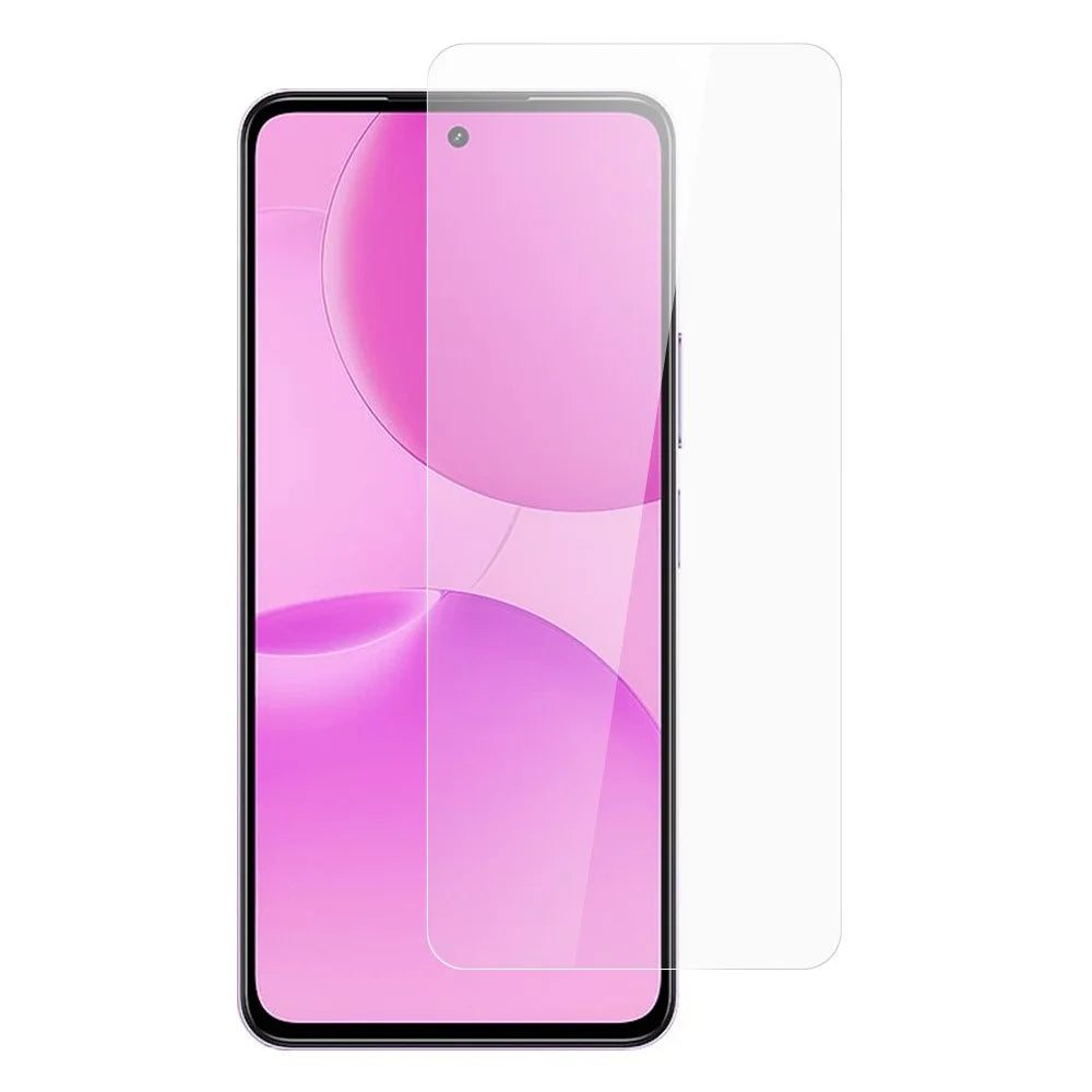 For Realme P4x 5G Screen Protector 0.3mm Arc Edge Ultra Clear Tempered Glass Film, Not Complete Coverage - 1