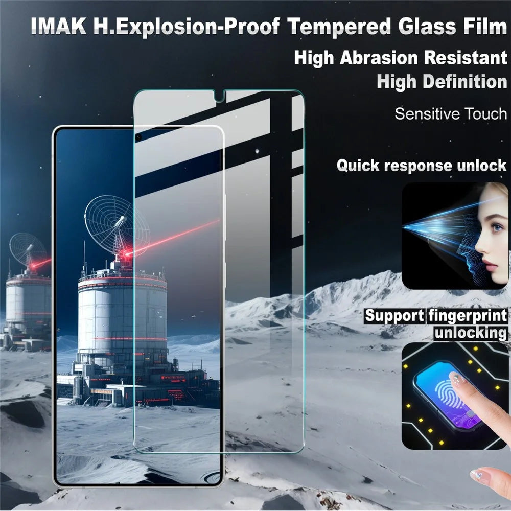 IMAK H Series For Samsung Galaxy S26 Ultra Screen Protector Tempered Glass Film (Not Complete Coverage) (Fingerprint Unlock) - 2