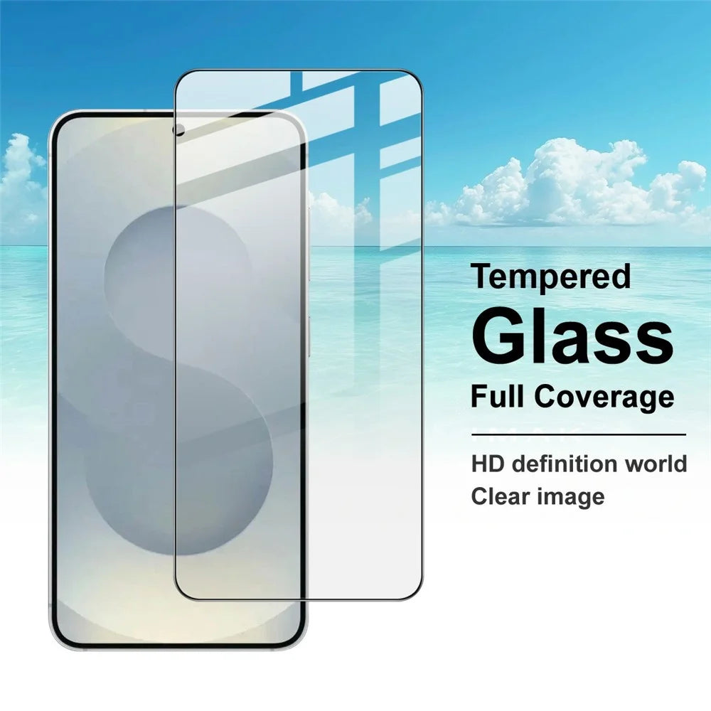 IMAK Pro+ Series For Samsung Galaxy S26 Screen Protector Full Coverage Tempered Glass Film (Fingerprint Unlock) - 7
