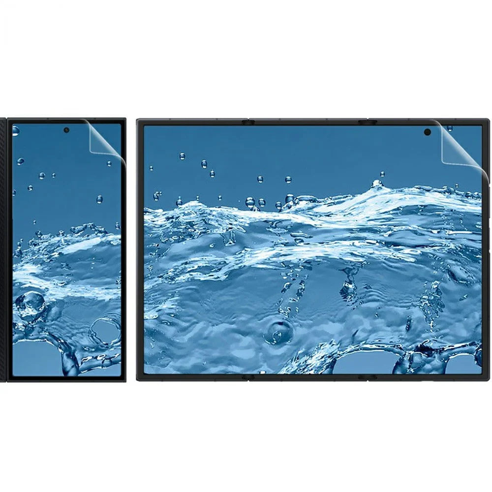 IMAK Hydrogel Film 4th Gen for Samsung Galaxy Z TriFold 5G 1 Set TPU Screen Film (Front Screen + Inner Large Screen) - 4