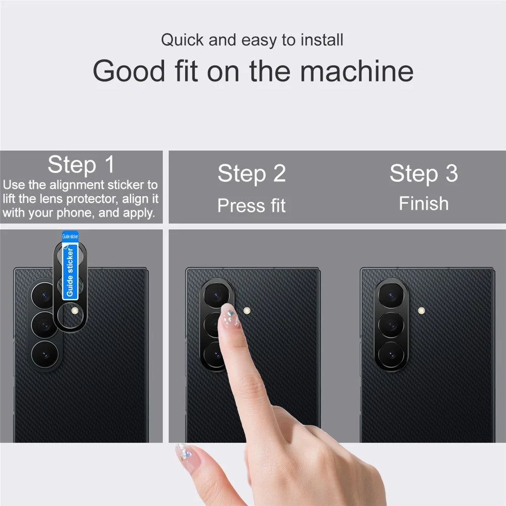 IMAK For Samsung Galaxy Z TriFold 5G Metal Camera Lens Protector Lens Protective Cover - 6