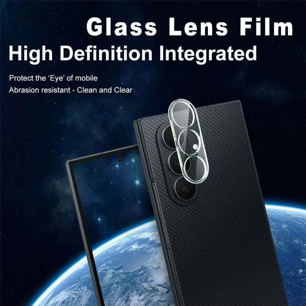 IMAK For Samsung Galaxy Z TriFold 5G Tempered Glass Full Cover Camera Lens Protector + Acrylic Lens Cap - 2