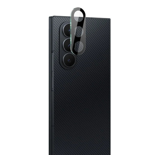 IMAK For Samsung Galaxy Z TriFold 5G Tempered Glass Full Cover Lens Film + Acrylic Cap (Black Version) - 1