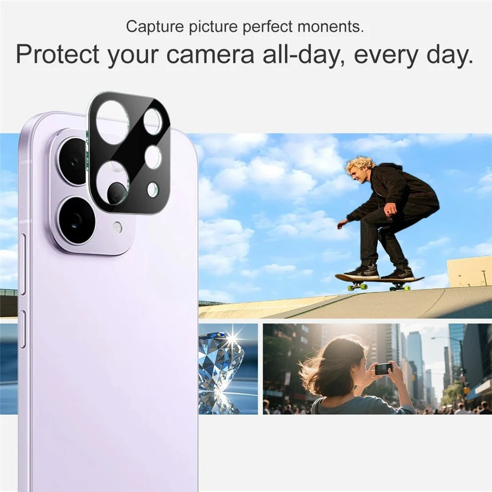 IMAK For vivo S50 5G Tempered Glass Full Cover Lens Film + Acrylic Cap (Black Version) - 5