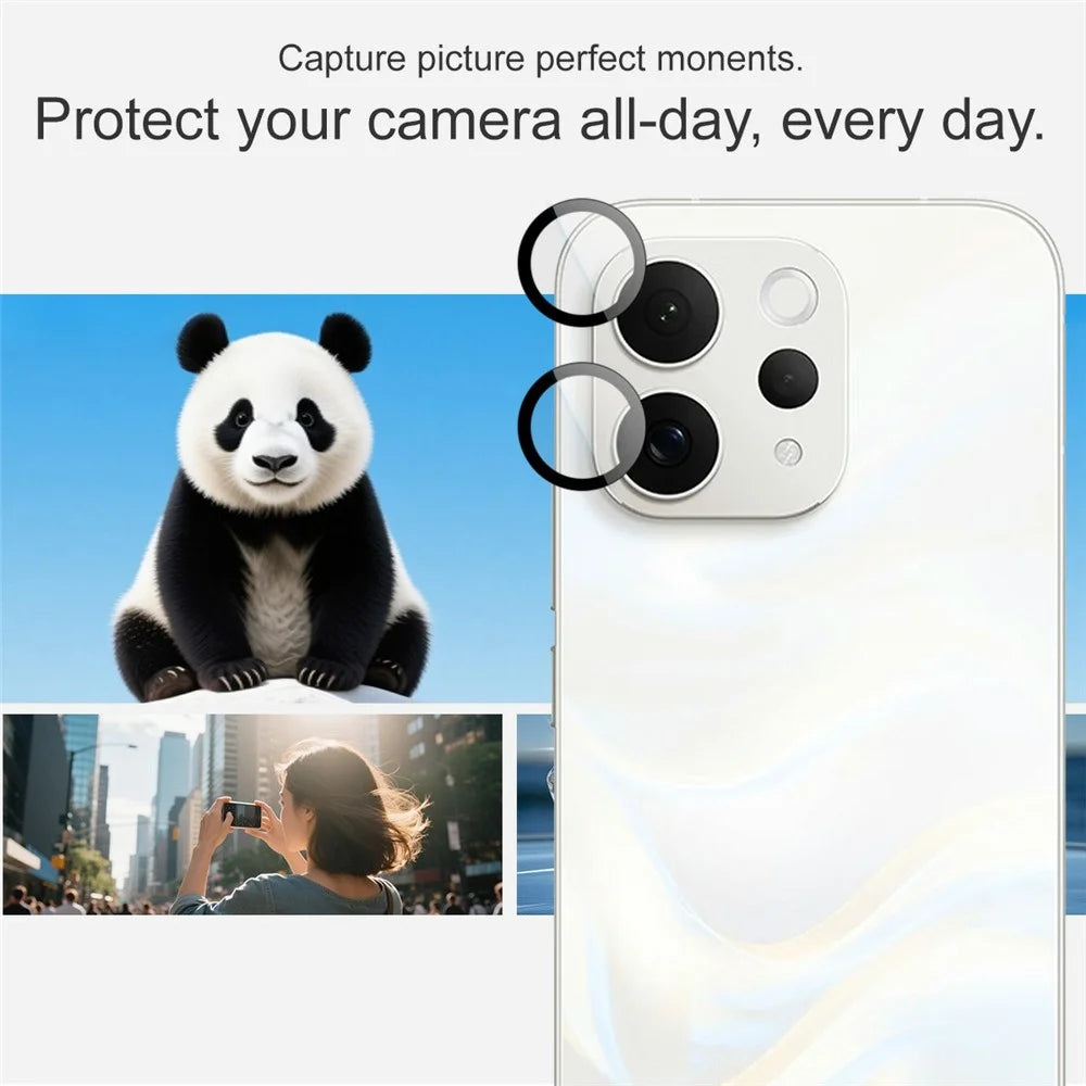 IMAK For vivo S50 5G Tempered Glass Camera Lens Protector with Self Positioning Frame (Complete Covering) - 6