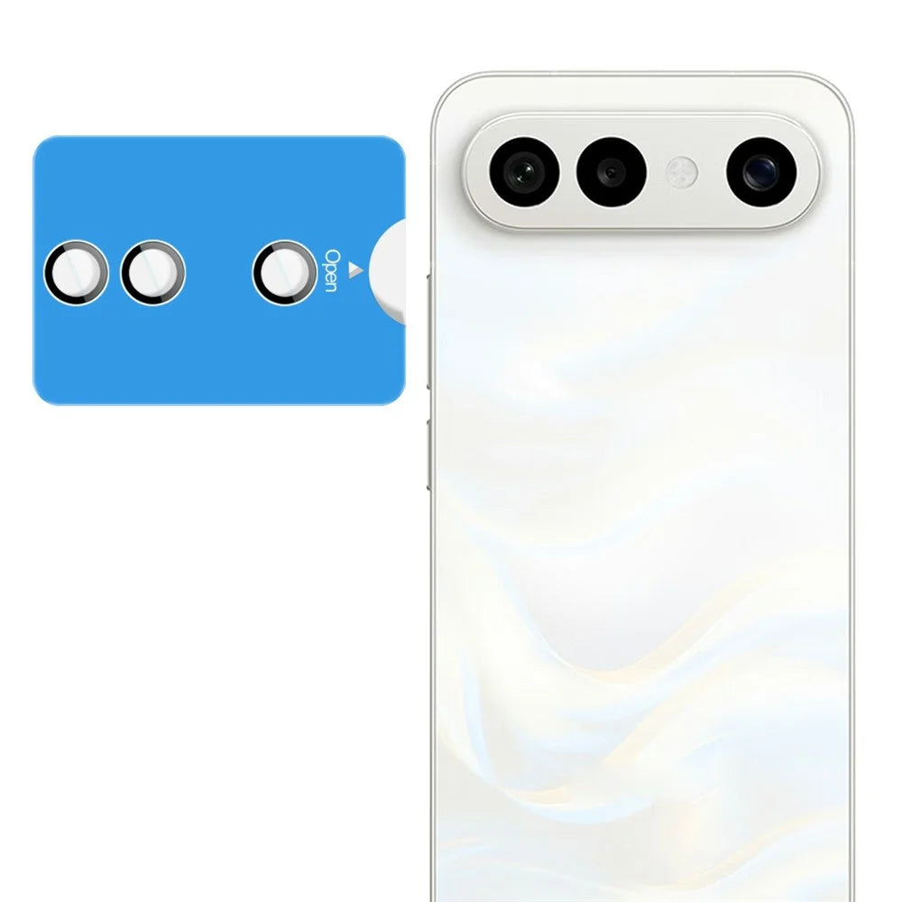 IMAK For vivo X300 FE 5G / S50 Pro mini 5G Tempered Glass Camera Lens Protector with Self Positioning Frame (Complete Covering) - 1