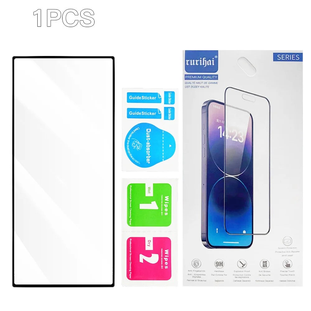RURIHAI For Samsung Galaxy Z TriFold 5G Full Screen Protector Secondary Hardening High Aluminium-Silicon Glass Film Full Glue - 7