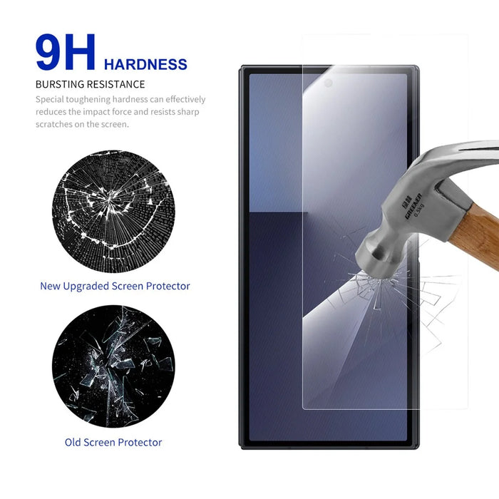 RURIHAI 10Pcs For Samsung Galaxy Z TriFold 5G Screen Protector 0.26mm 2.5D Full Glue High Aluminium Silicon Glass Film (NOT Complete Covering) - 3