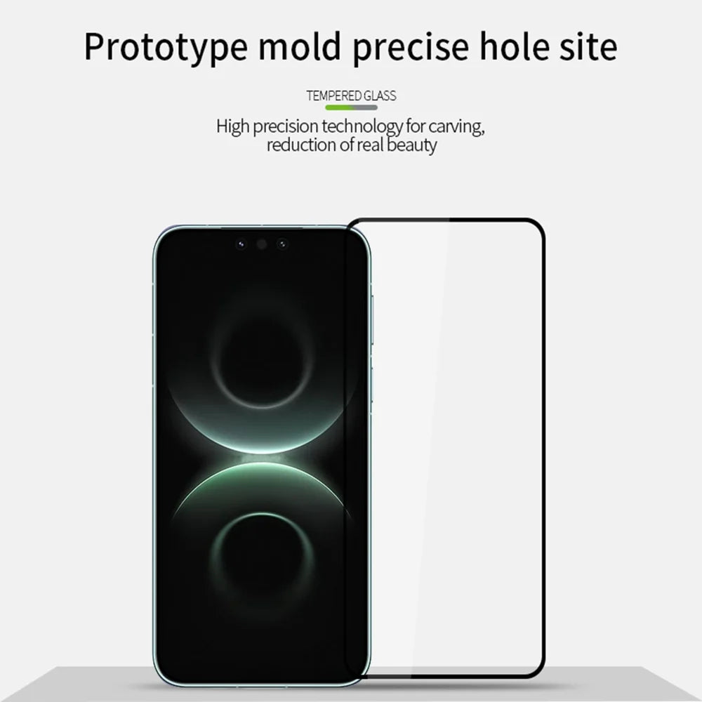 PINWUYO For Huawei Mate 80 RS Ultimate / Huawei Mate 80 Pro Max Tempered Glass Film  JK Series-2 9H Full Screen Protector - Black - 3
