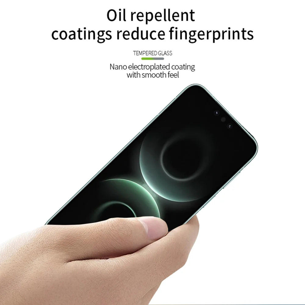 PINWUYO For Huawei Mate 80 RS Ultimate / Huawei Mate 80 Pro Max Tempered Glass Film  JK Series-2 9H Full Screen Protector - Black - 4
