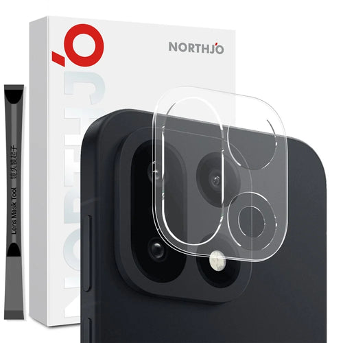 NORTHJO Camera Lens Protector For OnePlus 15 5G Tempered Glass HD Clear 3D Full Coverage - 1