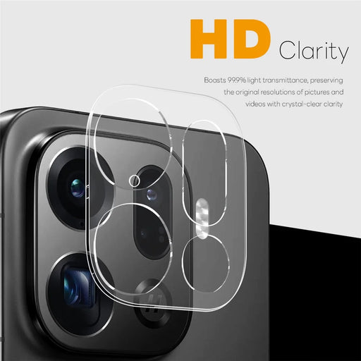 NORTHJO Camera Lens Protector For Oppo Find X9 Pro 5G Tempered Glass HD Clear 3D Full Coverage - 2