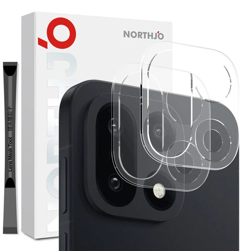 NORTHJO 2Pcs Camera Lens Protector For OnePlus 15 5G Tempered Glass Clear 3D Integrated Full Coverage - 1