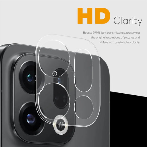 NORTHJO 2Pcs Camera Lens Protector For Oppo Find X9 5G Tempered Glass Clear 3D Integrated Full Coverage - 2