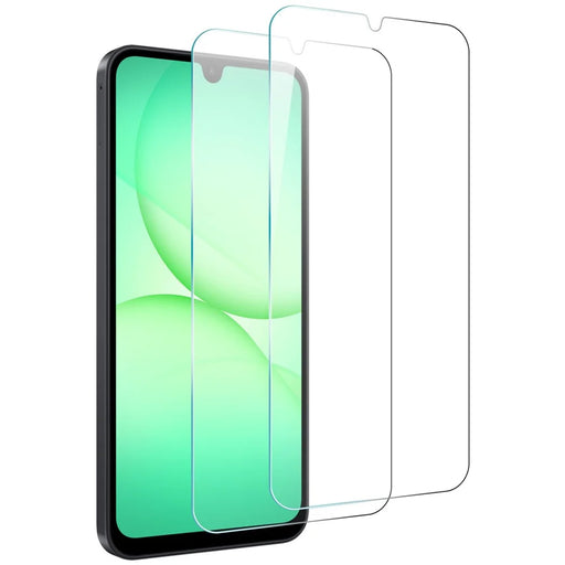 NORTHJO A+ 2Pcs For Samsung Galaxy A27 5G Tempered Glass Screen Protector 0.3mm 2.5D HD Film (NOT Complete Covering) - 1