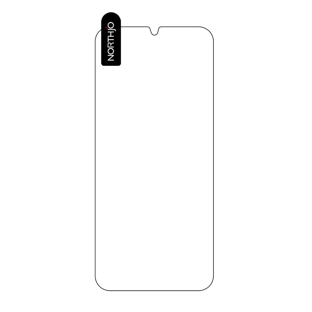 NORTHJO A+ 2Pcs For Samsung Galaxy A27 5G Tempered Glass Screen Protector 0.3mm 2.5D HD Film (NOT Complete Covering) - 3
