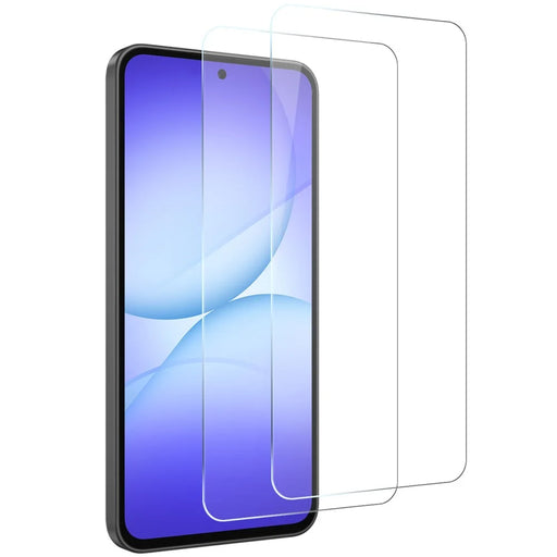 NORTHJO A+ 2Pcs For Samsung Galaxy A37 5G Tempered Glass Screen Protector 0.3mm 2.5D HD Film (NOT Complete Covering) - 1