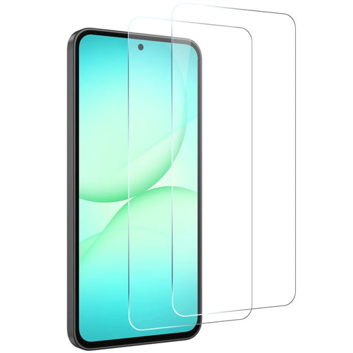 NORTHJO A+ 2Pcs For Samsung Galaxy A57 5G Tempered Glass Screen Protector 0.3mm 2.5D HD Film (NOT Complete Covering) - 1
