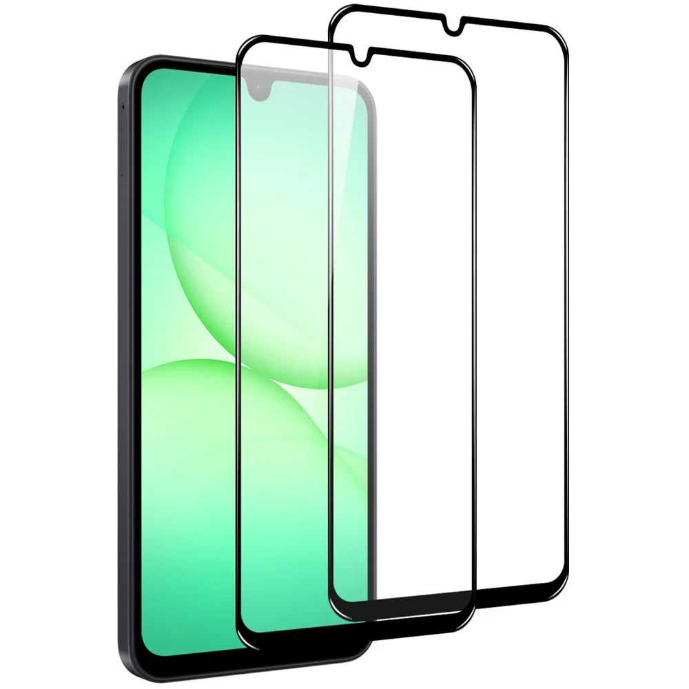 NORTHJO 2Pcs A+ For Samsung Galaxy A27 5G Screen Protector Full Coverage 0.3mm 2.5D High Aluminum-silicon Glass Silk Printing Film - 1