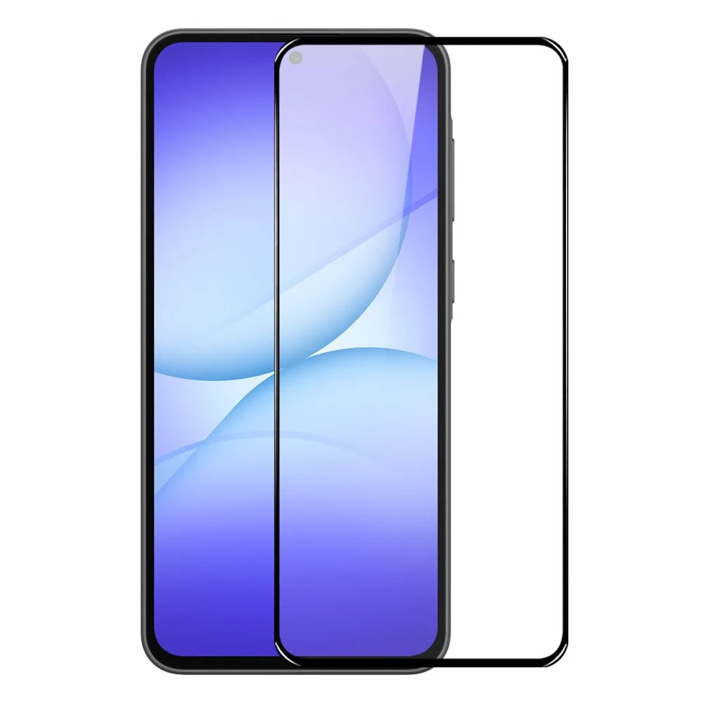 NORTHJO 2Pcs A+ For Samsung Galaxy A37 5G Screen Protector Full Coverage 0.3mm 2.5D High Aluminum-silicon Glass Silk Printing Film - 2