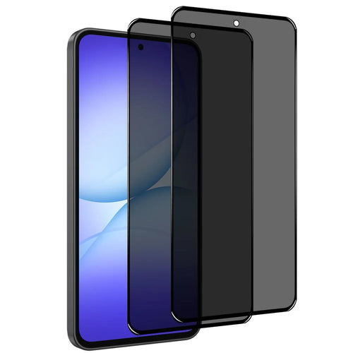 NORTHJO 2Pcs A++ For Samsung Galaxy A37 5G Privacy Screen Protector High Aluminium-Silicon Glass 0.3mm Full Covering Anti Spy Film - 1