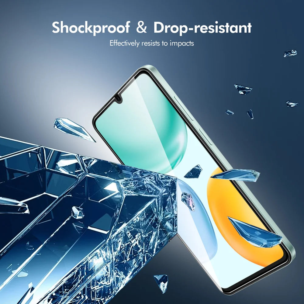 ENKAY HAT PRINCE For Honor X5c 4G / Honor X5c Plus 4G HD Clear Film   Tempered Glass Screen Protector with Installation Tool - Transparent - 5