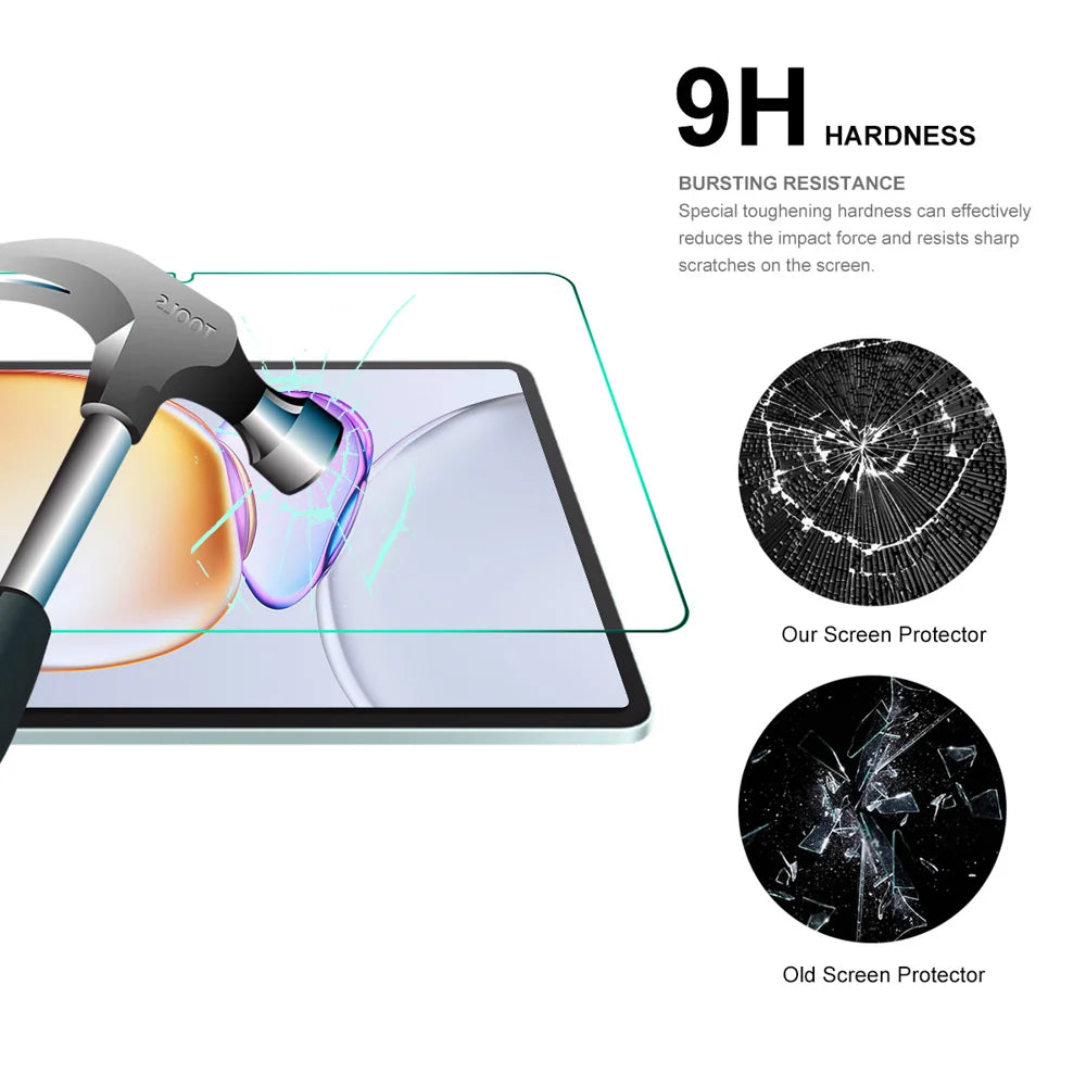 ENKAY HAT PRINCE For TECNO Megapad 11 Screen Protector   9H 2.5D 0.33mm High Aluminium-silicon Glass Film - Transparent - 4