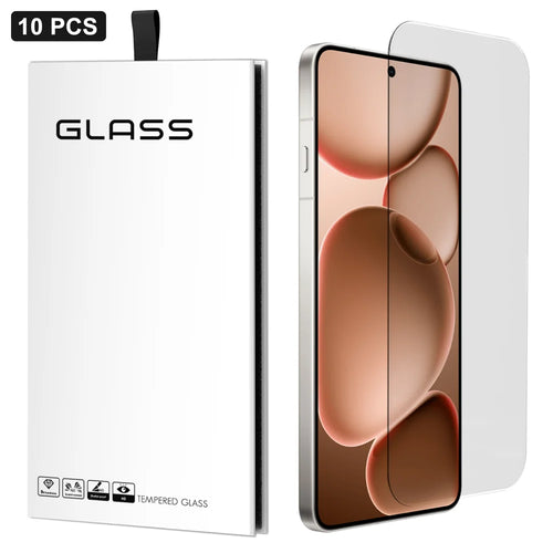 For Oppo Find X8 Ultra 5G 10Pcs Screen Protector 3D Large Arc Edge Thick Glue HD Clear High Aluminium-silicon Glass Film (NOT Complete Covering) - As Shown - 1