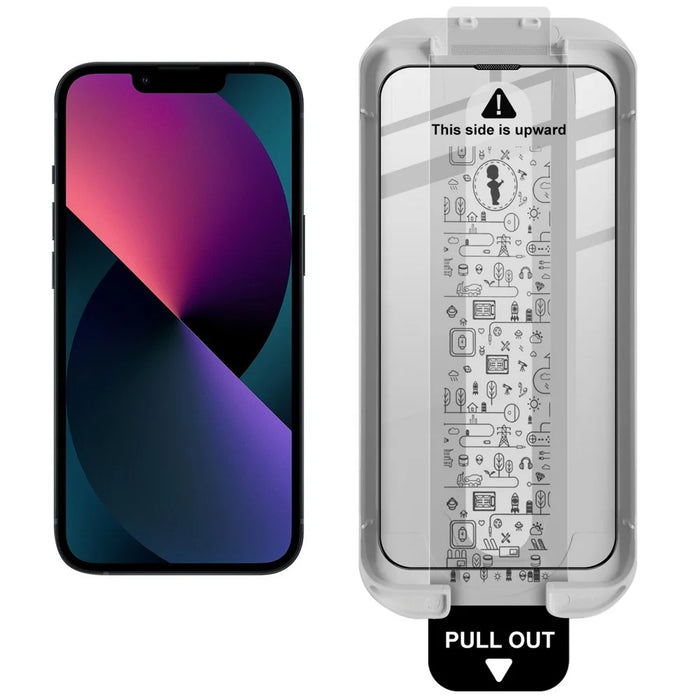 IMAK For iPhone 13 / 13 Pro Tempered Glass Full Screen Protector Full Glue Film with Dust-free Installation Tool - 2