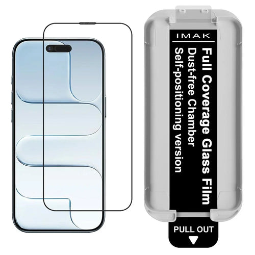 IMAK For iPhone Air Tempered Glass Full Screen Protector Full Glue Film with Dust-free Installation Tool - 1