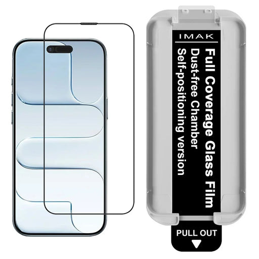 IMAK For iPhone Air Tempered Glass Full Screen Protector Full Glue Film with Dust-free Installation Tool - 1