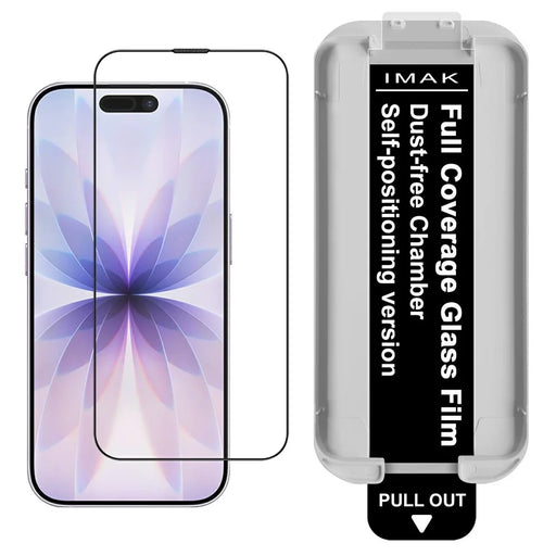 IMAK For iPhone 17 Tempered Glass Full Screen Protector Full Glue Film with Dust-free Installation Tool - 1