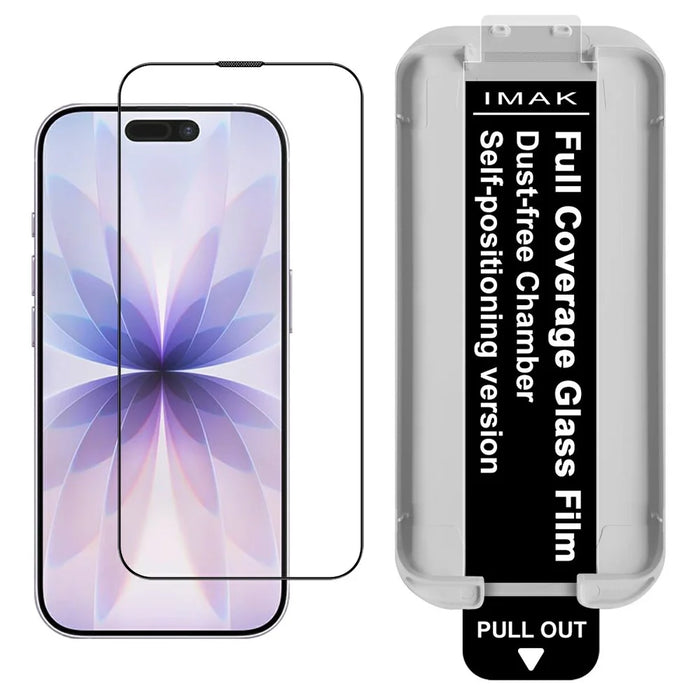 IMAK For iPhone 17 Tempered Glass Full Screen Protector Full Glue Film with Dust-free Installation Tool - 1