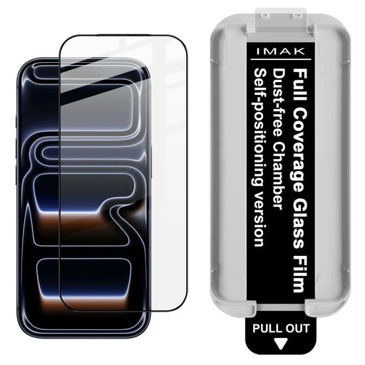 IMAK 3Pcs For iPhone 17 Pro Max Tempered Glass Full Screen Protector Full Glue Film with Dust-free Installation Tool - 2