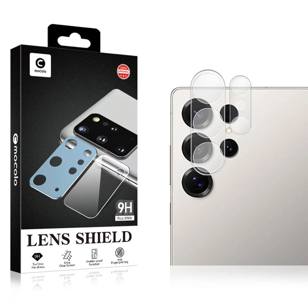 MOCOLO For Samsung Galaxy S26 Ultra 1 Set Rear Lens Protector Tempered Glass HD Clear Lens Film (Complete Covering) - Transparent - 4