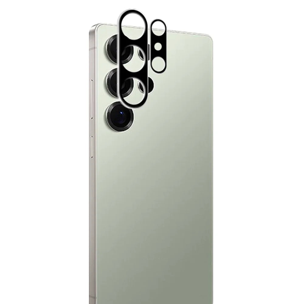 MOCOLO For Samsung Galaxy S26 Ultra Camera Lens Protector Silk Printing Tempered Glass Lens Film (Complete Covering) - Black - 2