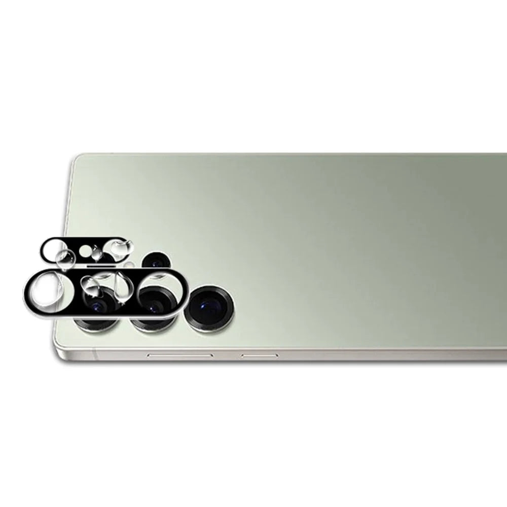 MOCOLO For Samsung Galaxy S26 Ultra Camera Lens Protector Silk Printing Tempered Glass Lens Film (Complete Covering) - Black - 3