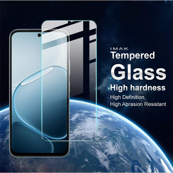 IMAK H Series Tempered Glass For Oppo A6x 5G  /  A6x 4G Screen Protector Shatter-Proof Protection (Not Complete Coverage) - 7
