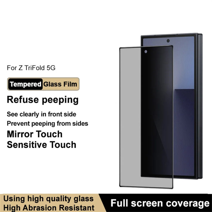 IMAK For Samsung Galaxy Z TriFold 5G Anti Peep Tempered Glass Screen Protector Full Coverage - 3