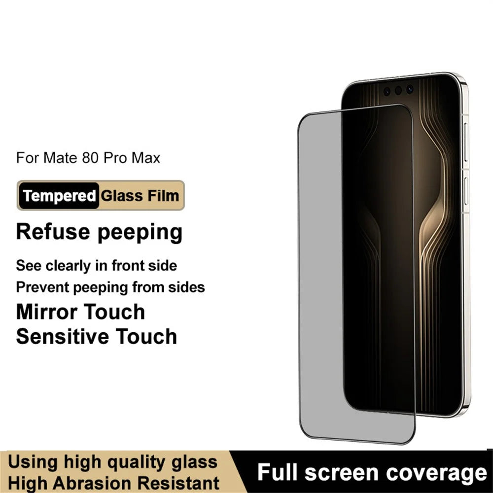 IMAK For Huawei Mate 80 Pro Max Wind / Mate 80 Pro Max / 80 RS Ultimate Anti Peep Tempered Glass Screen Protector Full Coverage - 3