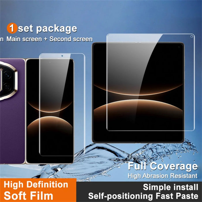 IMAK Hydrogel Film 4th Gen for Huawei Mate X7 1 Set TPU Full Glue Full Screen Film (Front Screen + Inner Large Screen) - 2