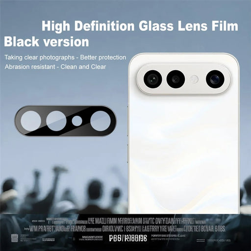 IMAK For vivo X300 FE 5G / S50 Pro mini 5G Camera Lens Protector Tempered Glass HD Clear Full Cover Lens Film (Black Version) - 2