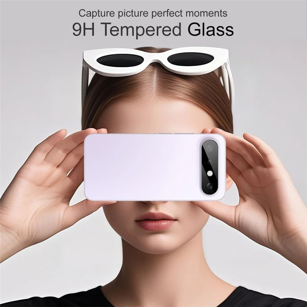 IMAK For vivo X300 FE 5G / S50 Pro mini 5G Camera Lens Protector Tempered Glass HD Clear Full Cover Lens Film (Black Version) - 3