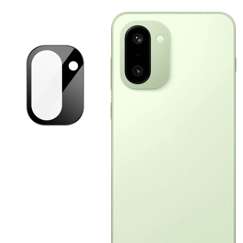 IMAK For OnePlus Ace 6T 5G  /  15R 5G Camera Lens Protector Tempered Glass HD Clear Full Cover Lens Film (Black Version) - 1