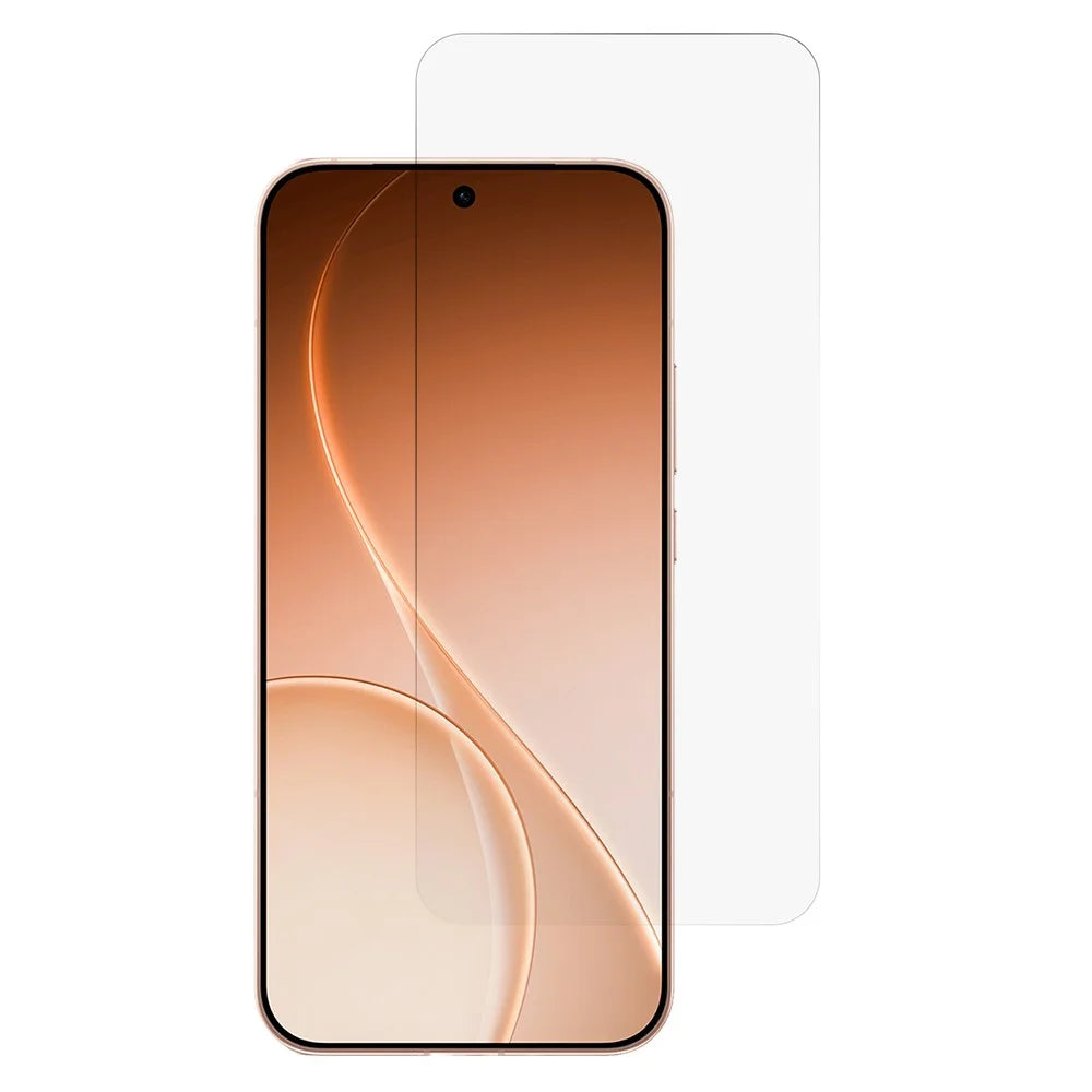For Oppo Reno15 5G (Global)  /  Reno15c 5G (China) Screen Protector 2.5D Arc Edge Full Glue High Aluminium Silicon Glass Film (Not Complete Coverage) - 1