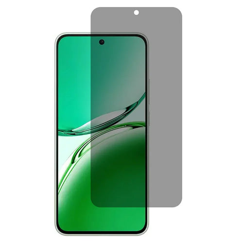 For Oppo A6x 5G  /  A6x 4G Anti Spy Full Screen Protector Full Glue High Aluminium-Silicon Glass Film - 1